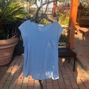 Calvin Klein Size M light blue blouse